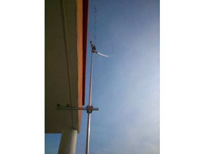 pionowa antena delta loop na fale krótkie